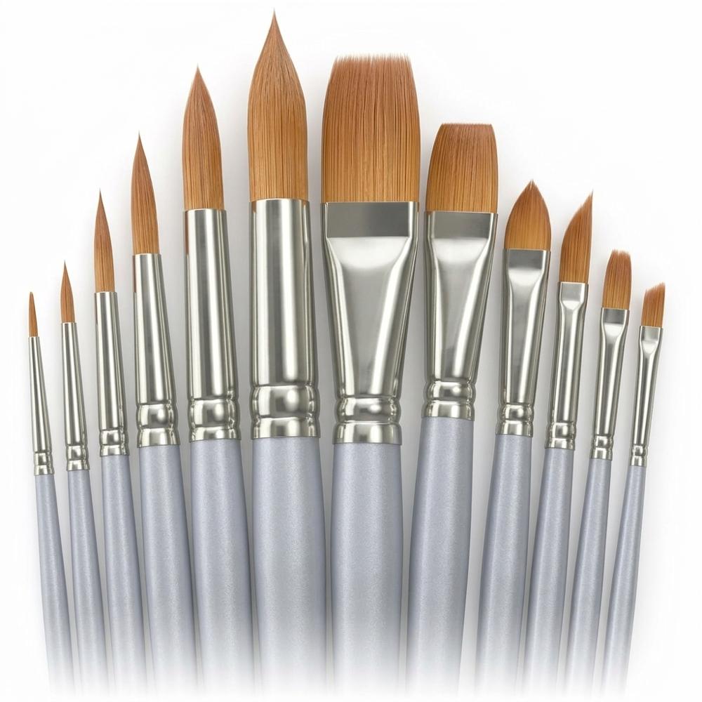Premium Watercolor Brush Set
