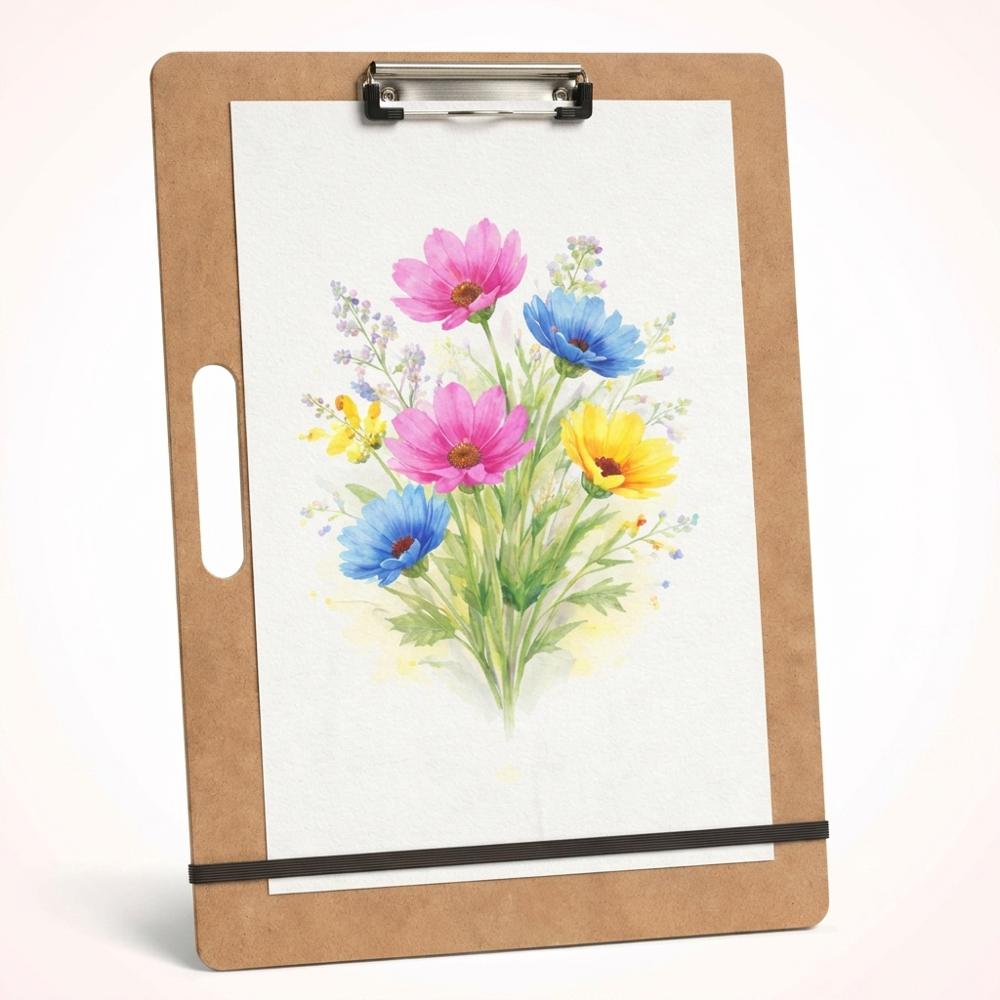 Portable Wooden Drawing Sketch Board