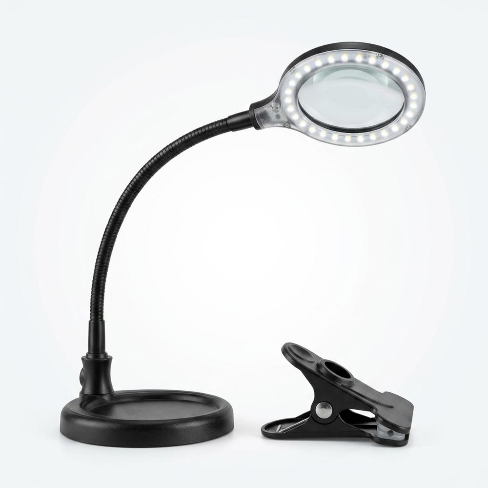 Magnifying Desk Lamp with Light