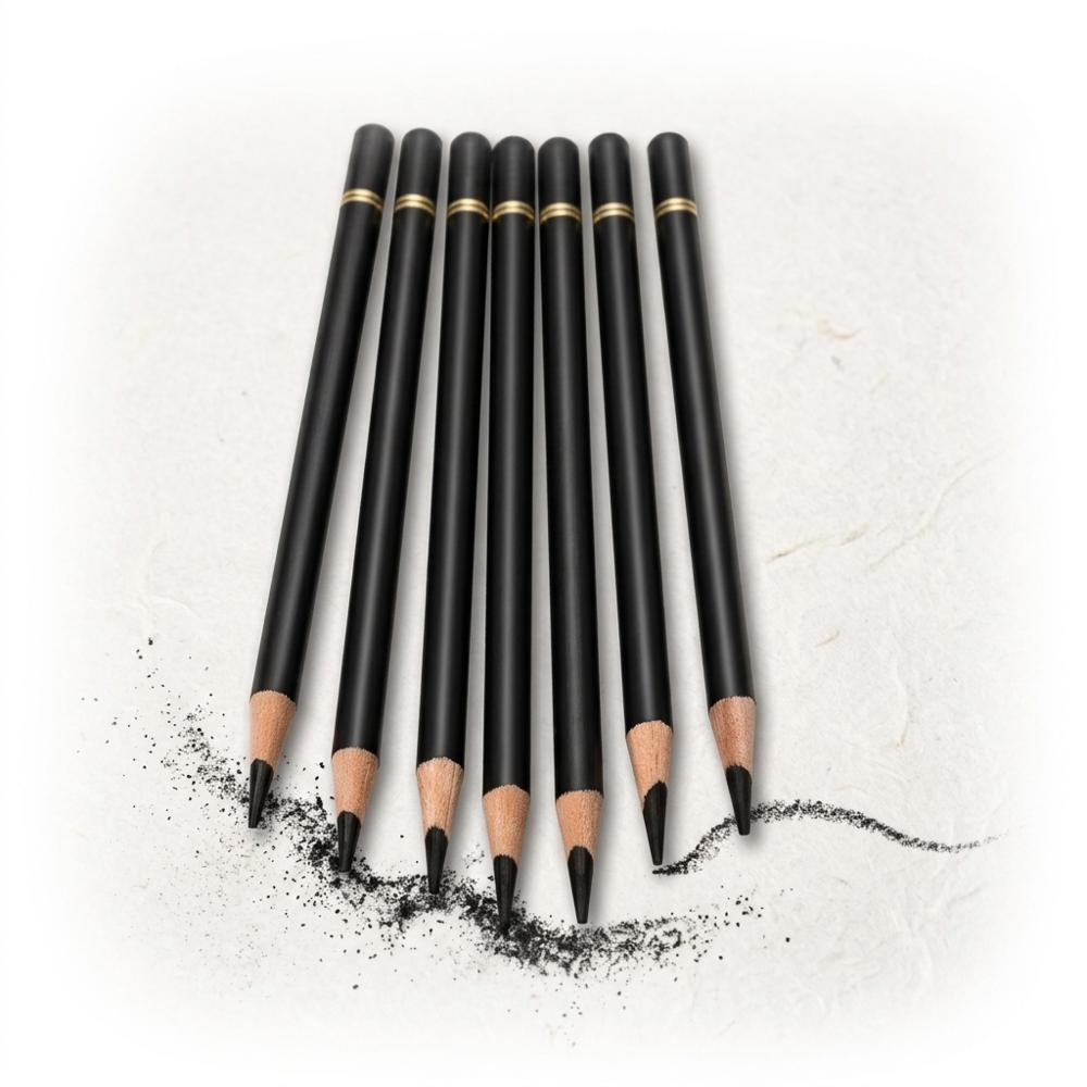 Premium Charcoal Pencil Drawing Set