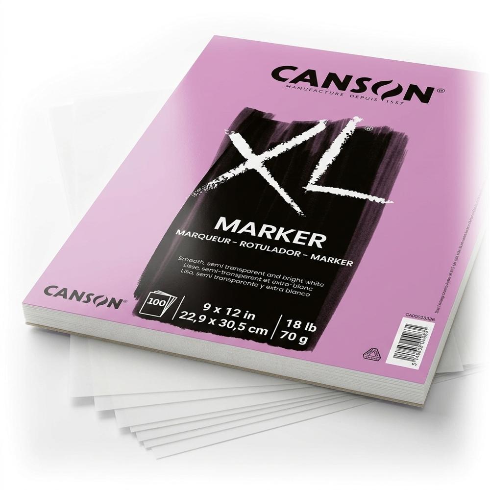 bleedproof marker paper pad made for solvent ink