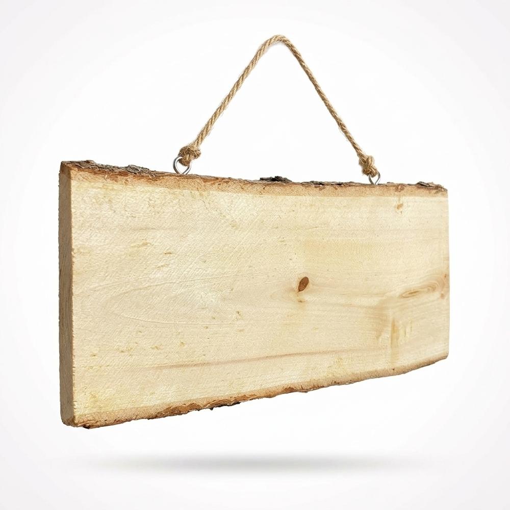 Set of Rustic Wood Plaques