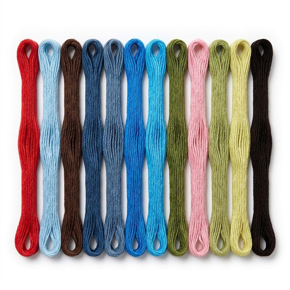 Colorful Embroidery Floss Starter Set