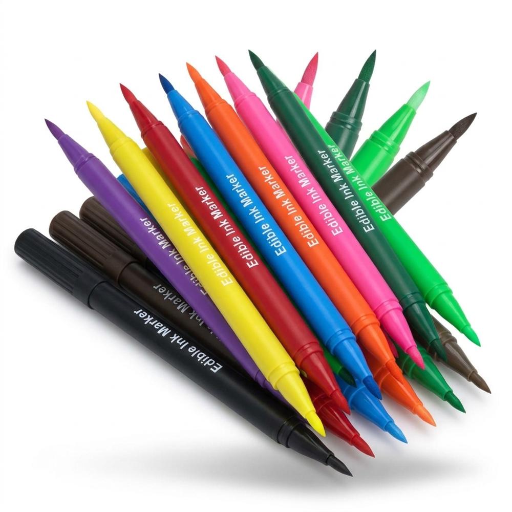 ultra-fine edible ink pens for drawing on set icing