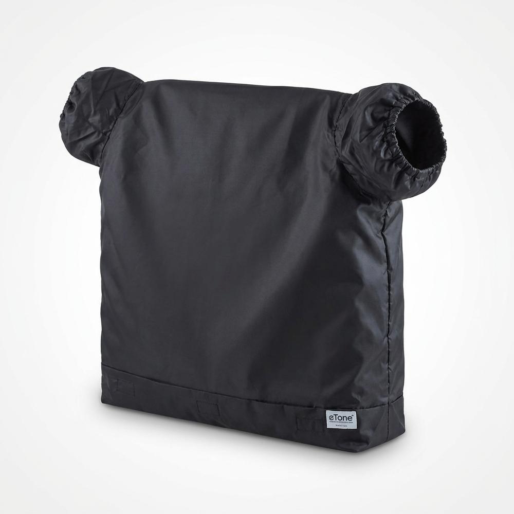 light-tight changing bag for reloading the camera away from home