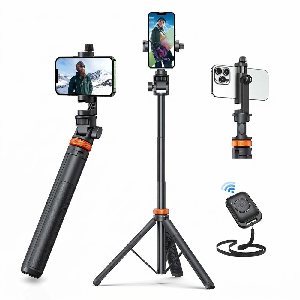 Adjustable Phone Tripod with Remote