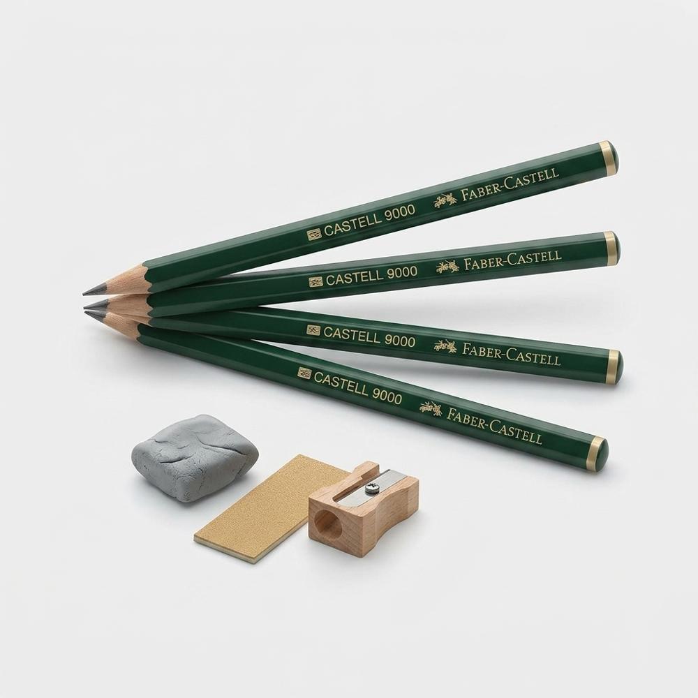 Professional Graphite Sketch Pencil Set