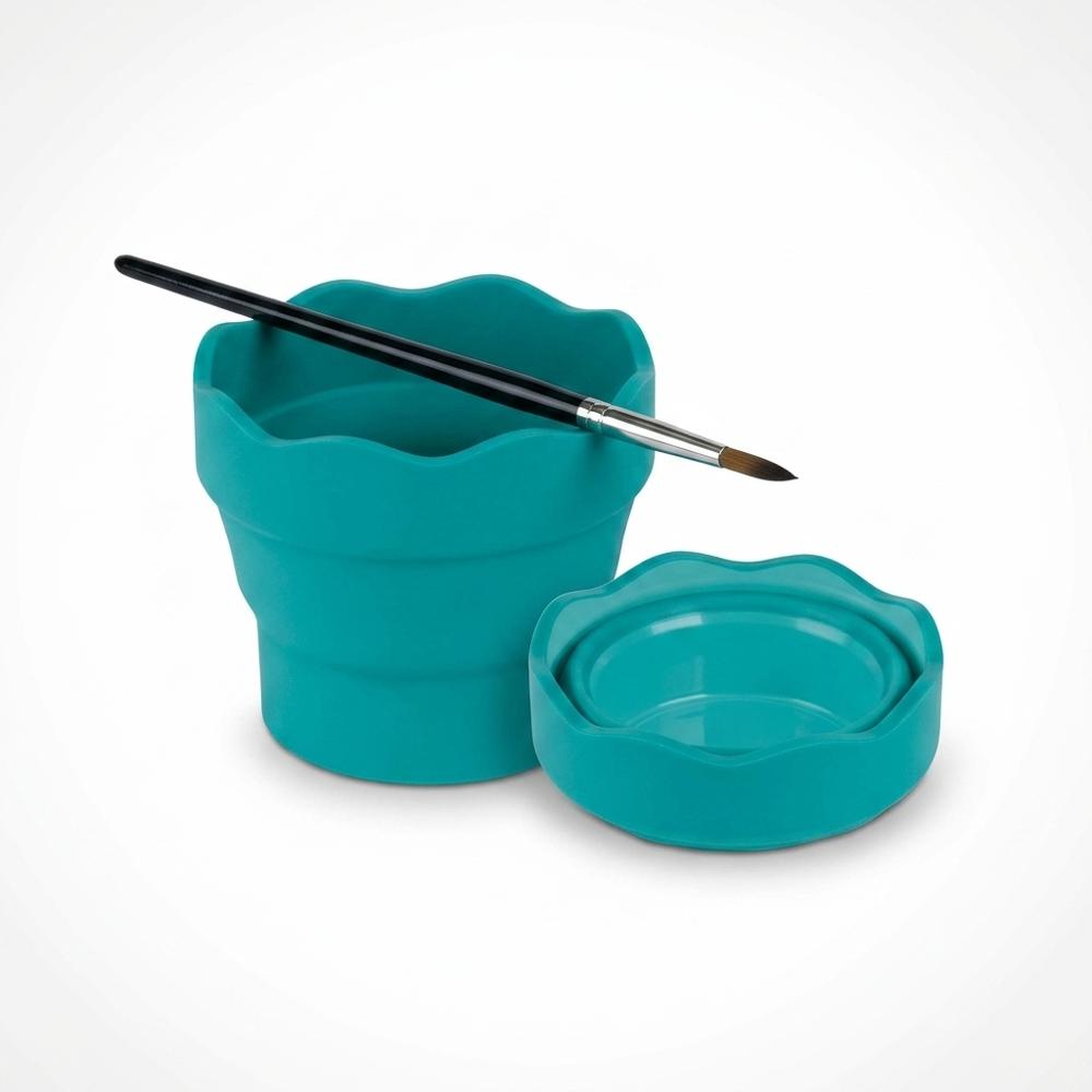 Portable Paint Water Cup with Holder