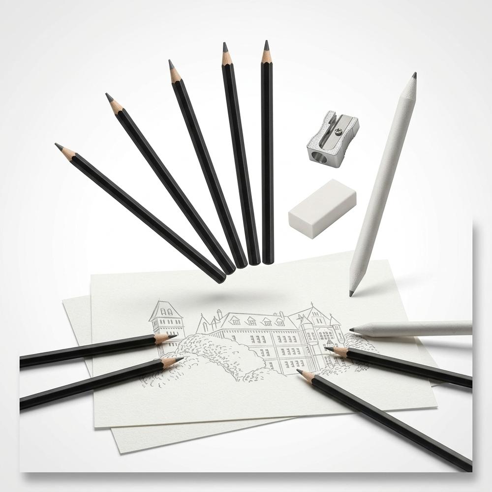 Professional Graphite Drawing Pencil Set
