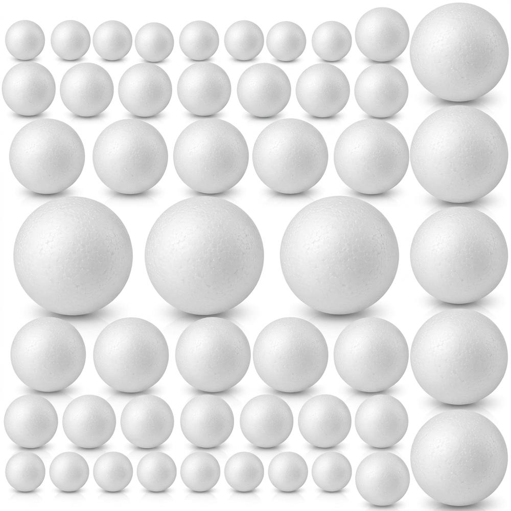 Multi-Size Craft Foam Balls Set