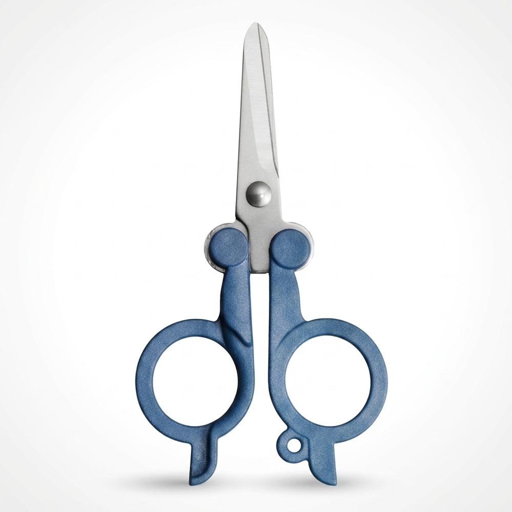 Compact Travel Folding Scissors