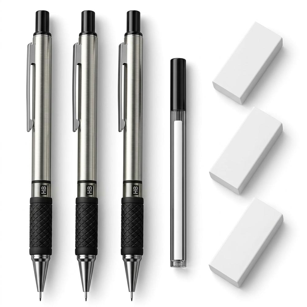 Premium Metal Mechanical Pencil Set