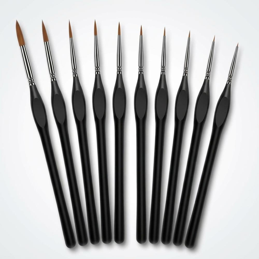 Precision Miniature Paint Brush Set