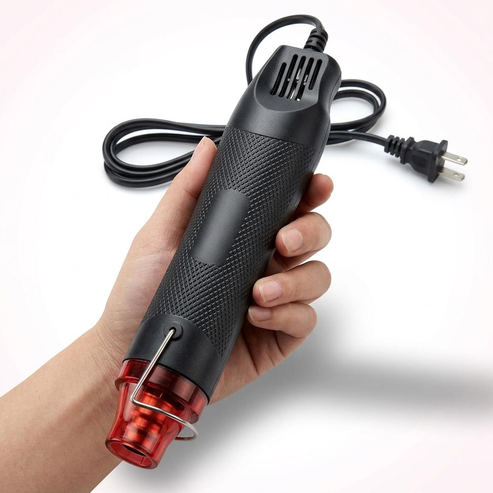 Mini craft heat tool for melting embossing powder