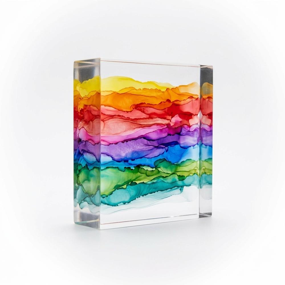 alcohol ink starter set of nine saturated colours for fluid art on Yupo and tile