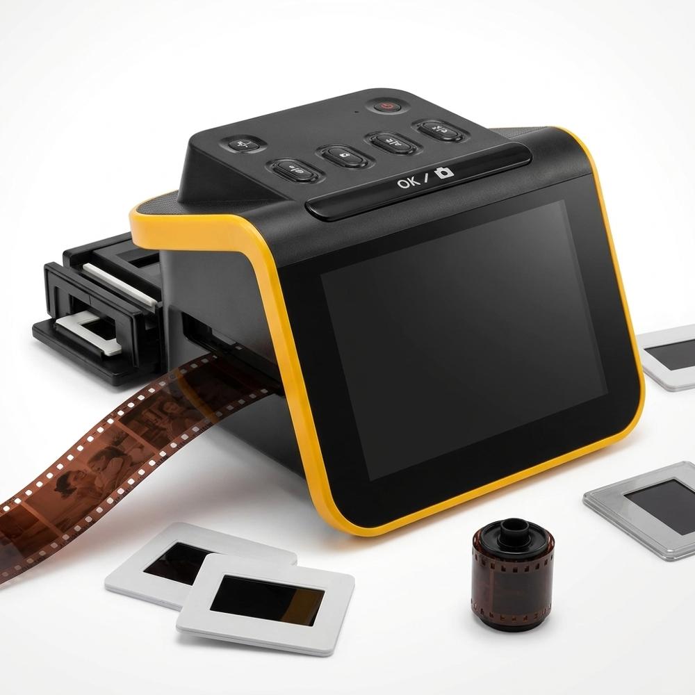 desktop film and slide scanner for digitising negatives at home