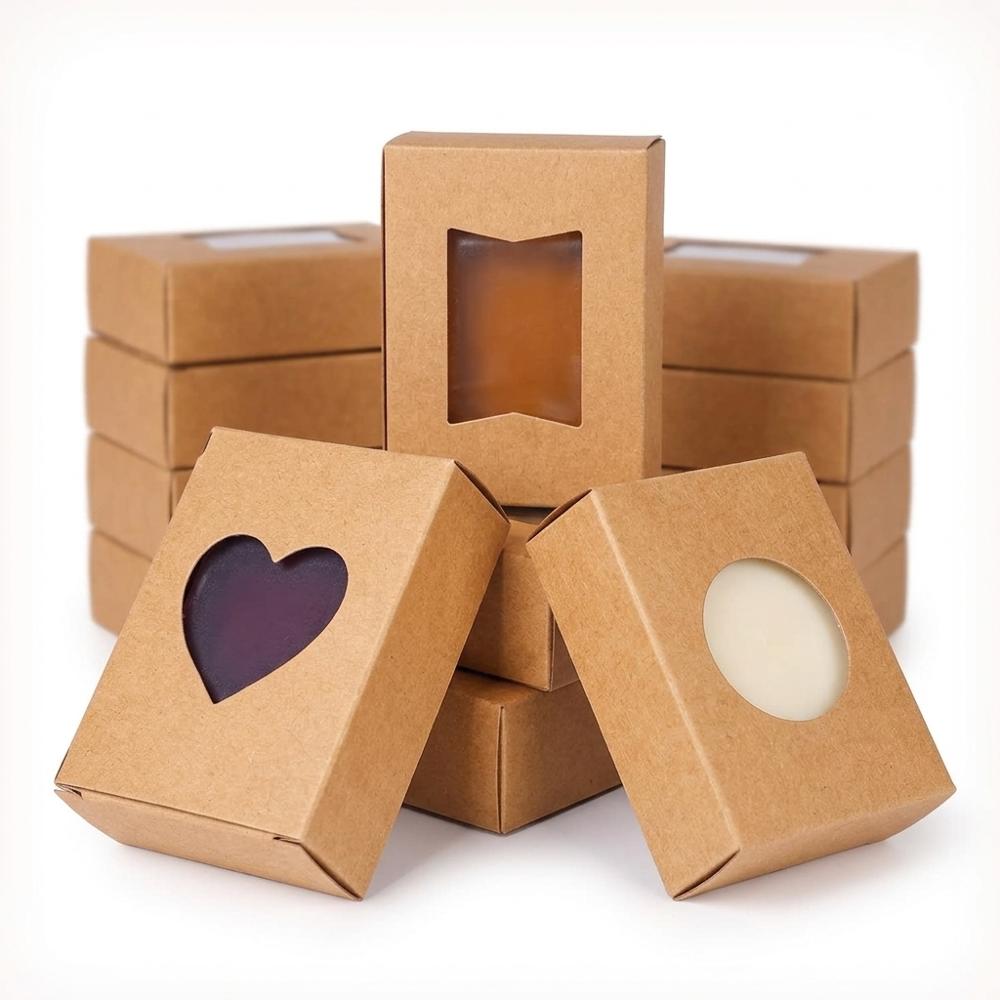 Clear Window Soap Gift Boxes