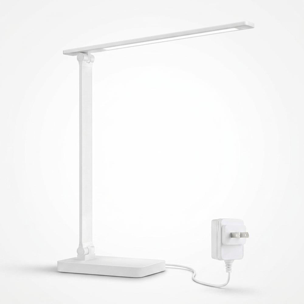 Adjustable LED Desk Lamp with USB Charging
