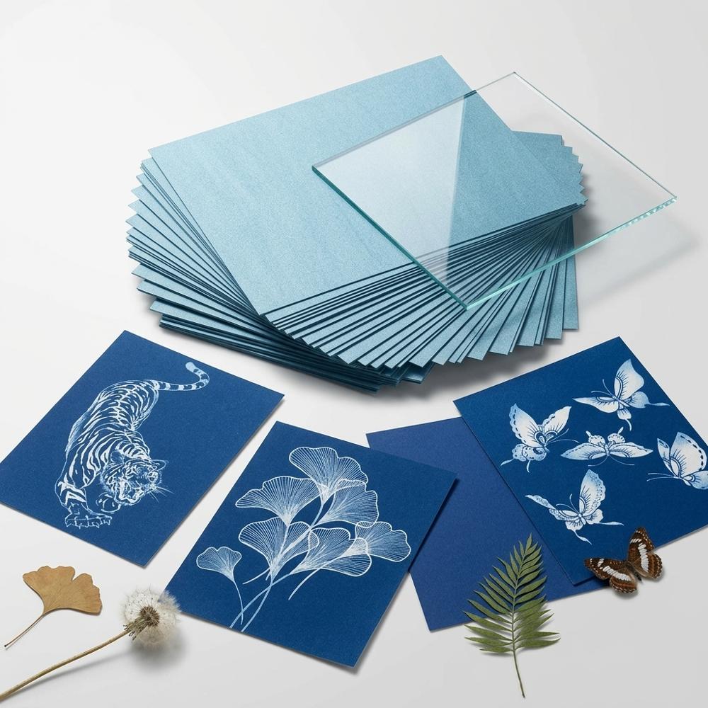 pre-coated sun print paper for a first print with zero preparation