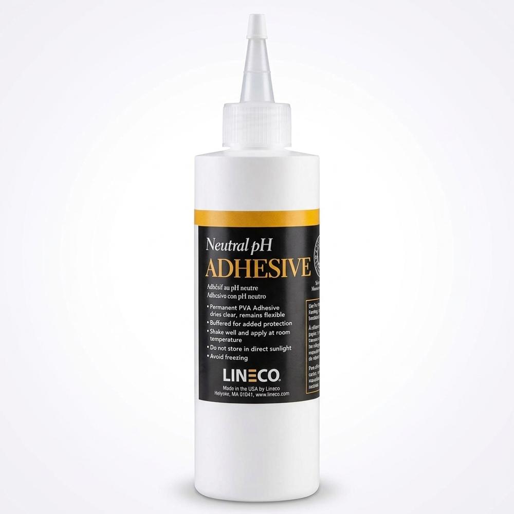 neutral-pH archival adhesive for letters, photographs and old paper