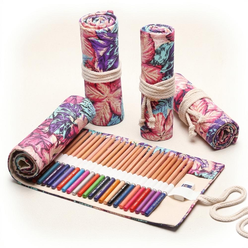 Portable Colored Pencil Storage Roll