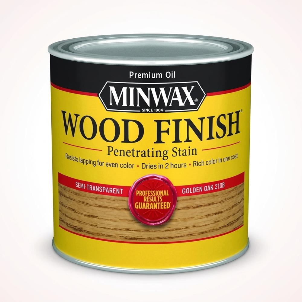 penetrating wood stain for darkening a bare craft board