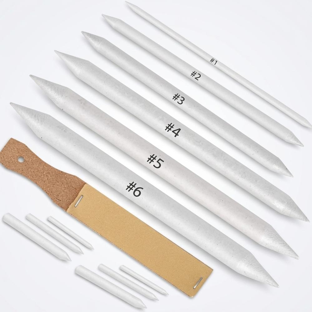 Blending Stumps and Sharpeners Set