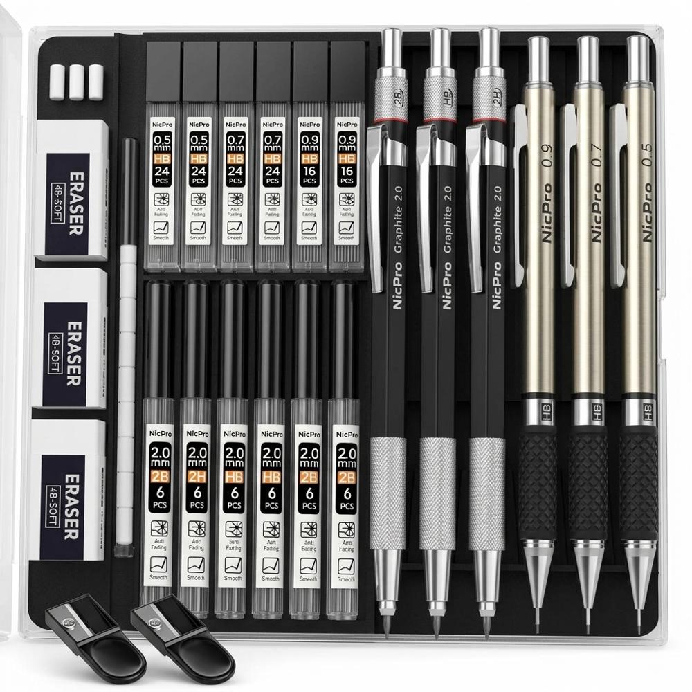 Precision Mechanical Pencil Set