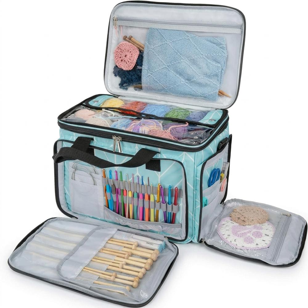 Spacious Yarn Storage Tote