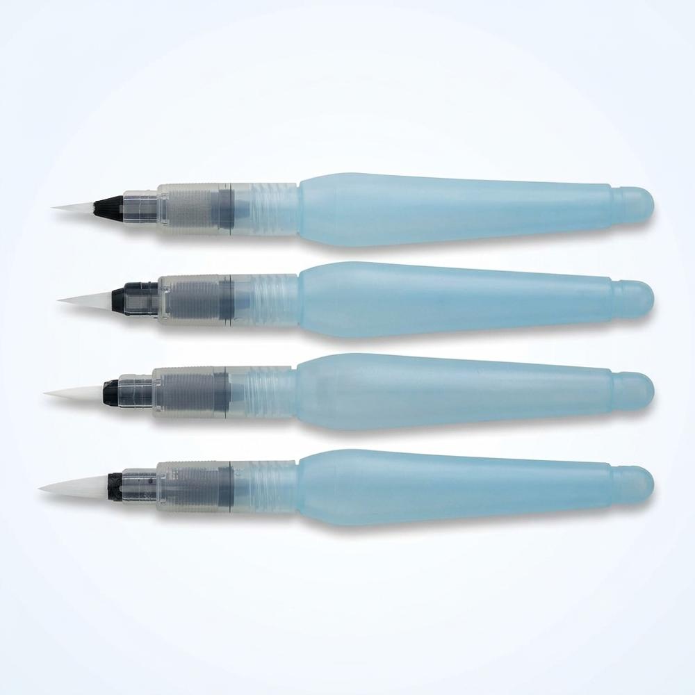 Set of Watercolor Paint Brushes