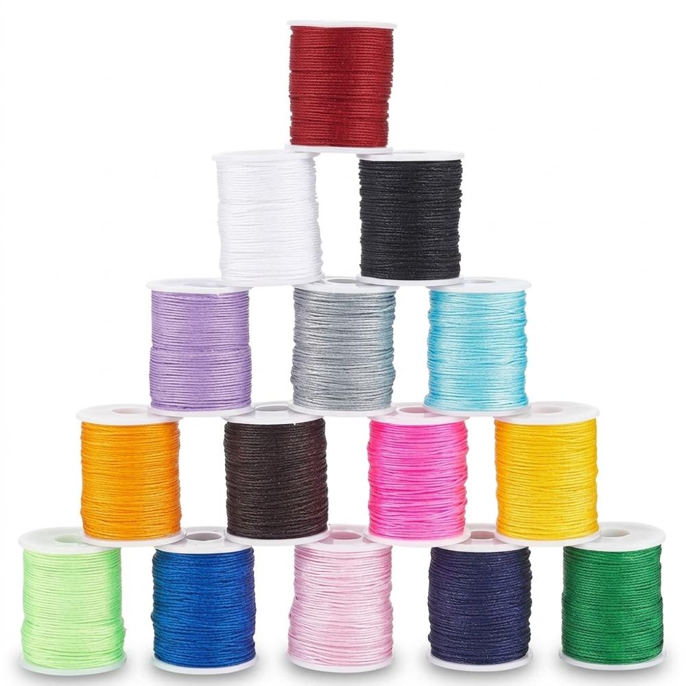 0.8 mm braided nylon cord for fine, firm braids