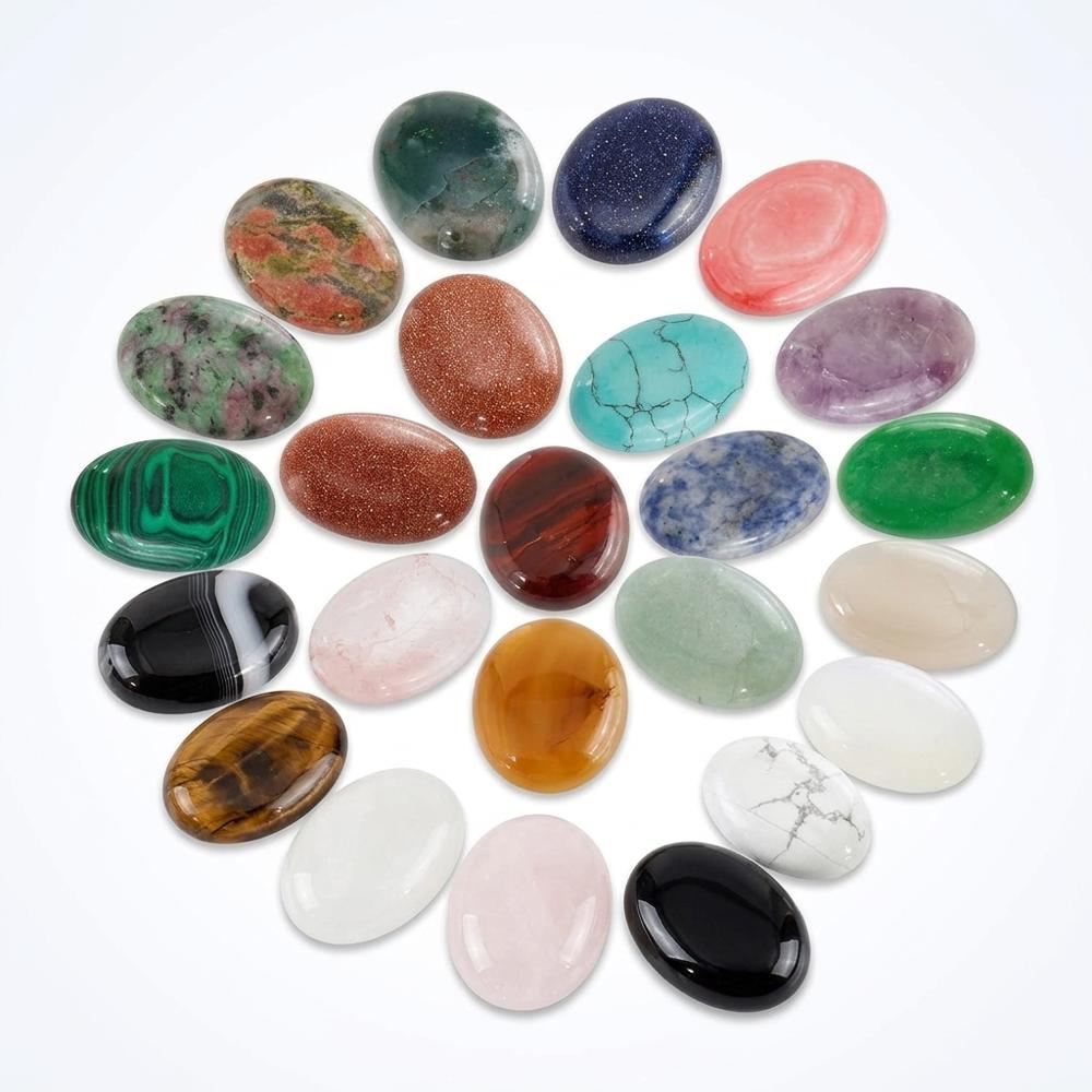 oval stone cabochons for practice pendants