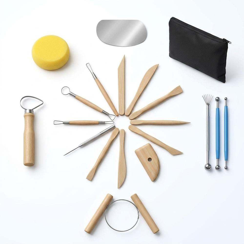 Complete Clay Sculpting Tool Set