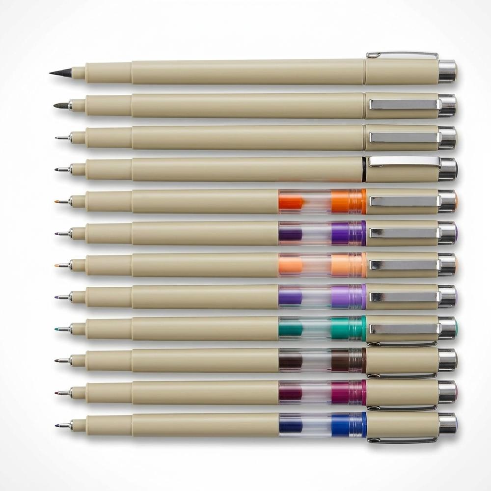 Precision Fine Tip Drawing Pens
