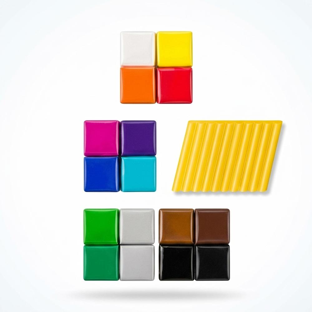 Soft Oven Bake Modeling Clay Set