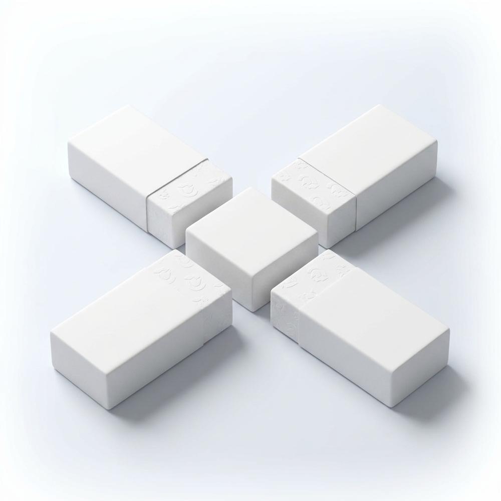 Soft Latex-Free Vinyl Erasers