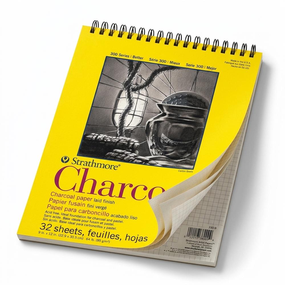 Premium Wire Bound Charcoal Sketch Pad