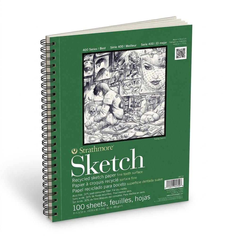 Eco-Friendly Recycled Sketch Pad