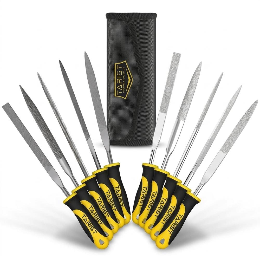 Precision Needle File Set with Case