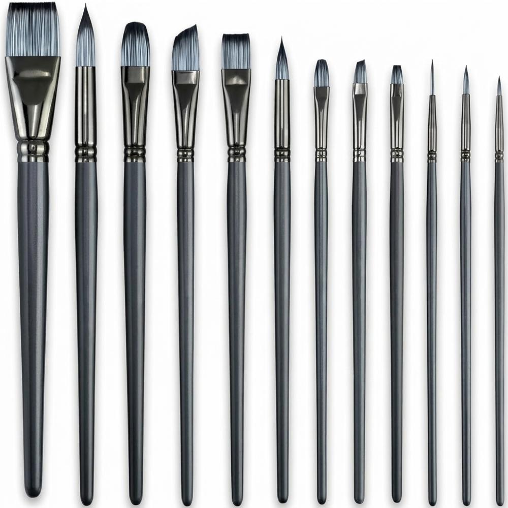 Premium Artist Paint Brush Set