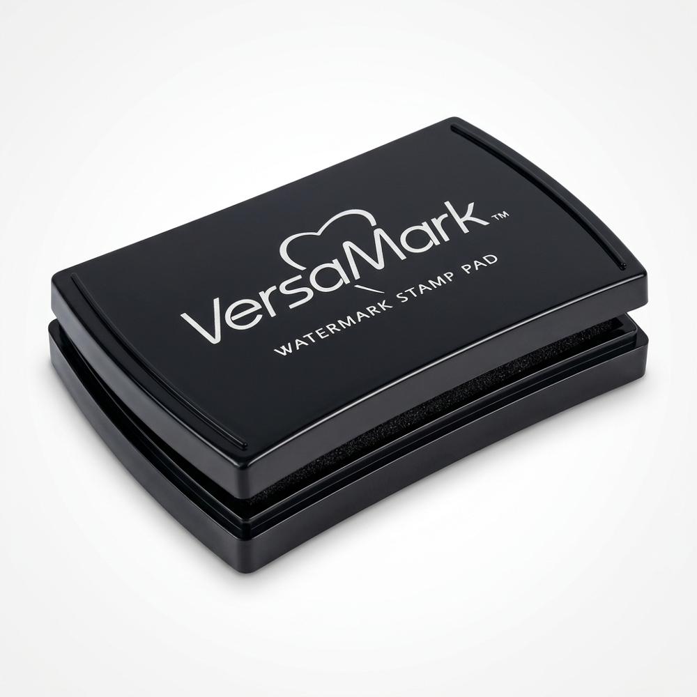 Clear sticky embossing ink pad for heat embossing