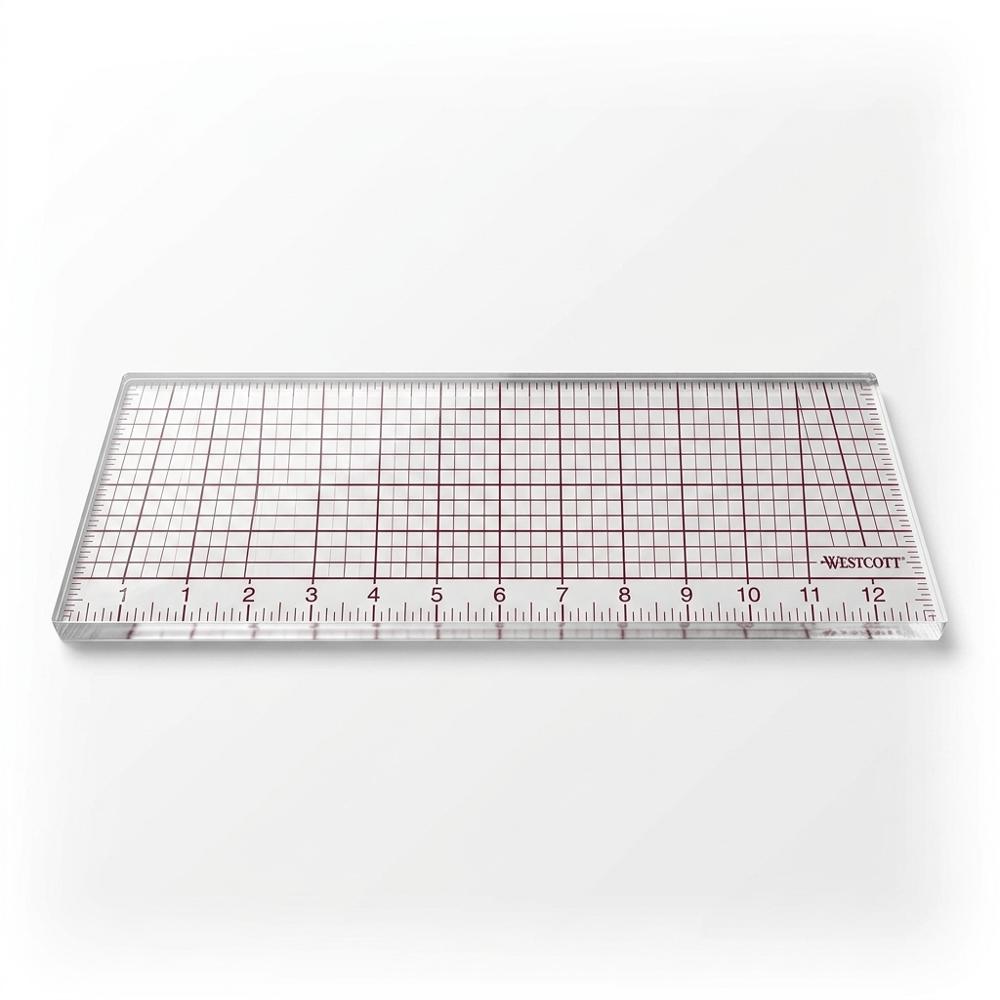 Precision Graphing Beveled Ruler