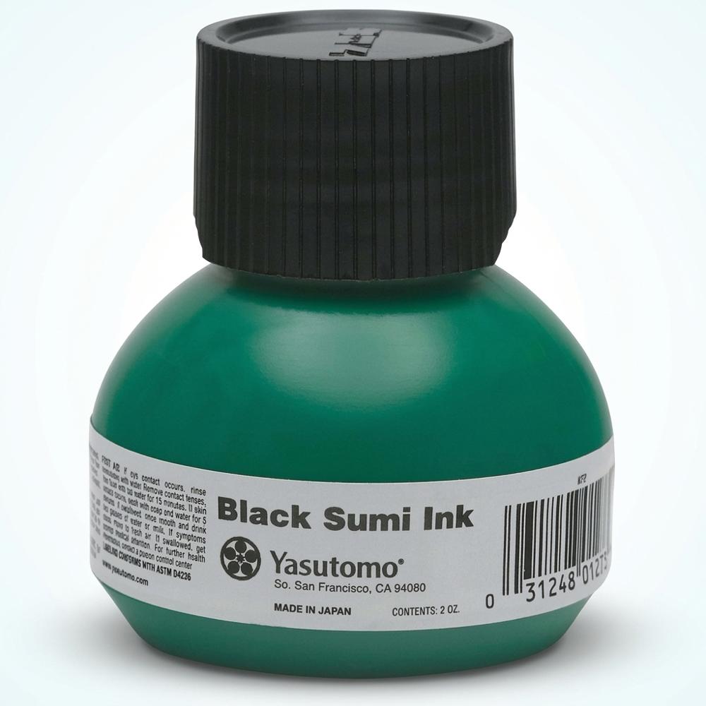 small bottle of non-waterproof liquid sumi ink for mixing wash tones