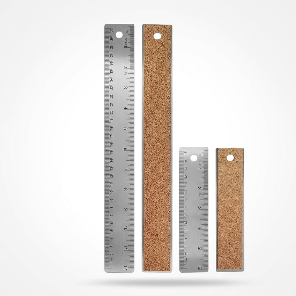 Precision Metal Rulers With Grip
