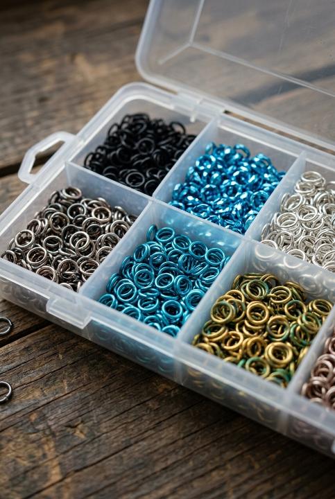 A mailler's sorted ring box
