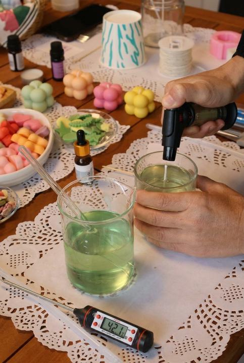 Batter work at the home bench