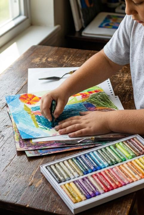 Small hands, big color