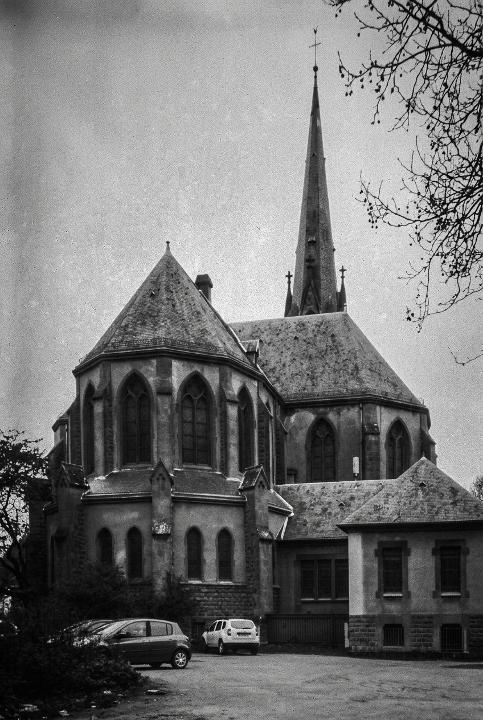 Church front, long held
