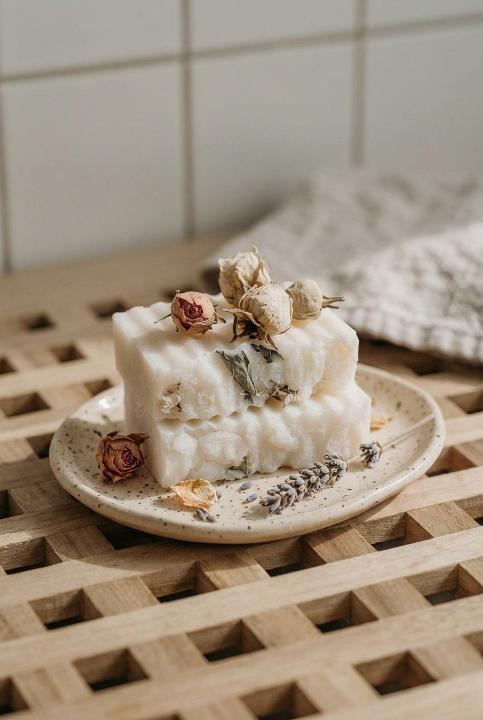 Rose-topped guest bars