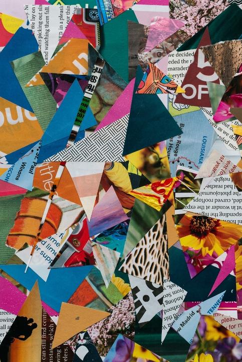 Cut paper, sharp angles
